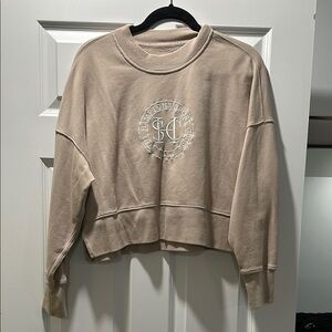 Beige Hamptons Sweatshirt